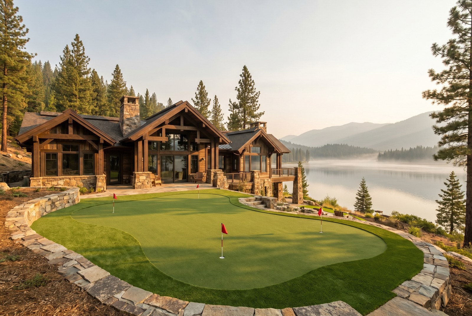 Putting greens residenciales en Valle de Bravo — Avándaro, Country Club, Las Joyas