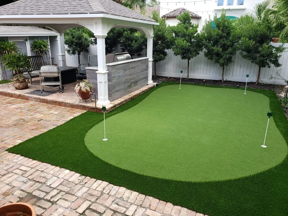 Putting green 4x6m Urban 24m² jardín residencial México